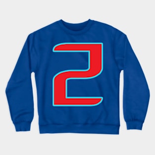 funny numbers Get your luck number 2 Crewneck Sweatshirt